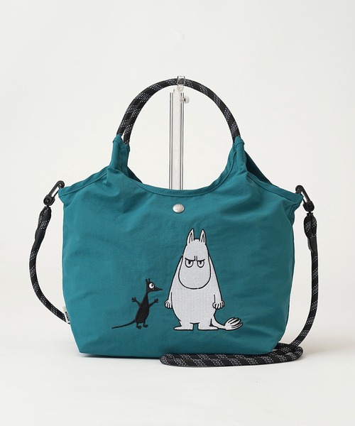 MOOMIN（ムーミン）の「【MOOMIN】(ムーミン) 2WAY ショルダーバッグ ハンドバッグ RMPK-02（ショルダーバッグ・レディース・サックスブルー/グレー/レッド/ネイビー/ベージュ/ライトグレー/カーキ/ピンク/レッド系2/グリーン/アッシュグレー・ONE SIZE）」の18枚目の写真