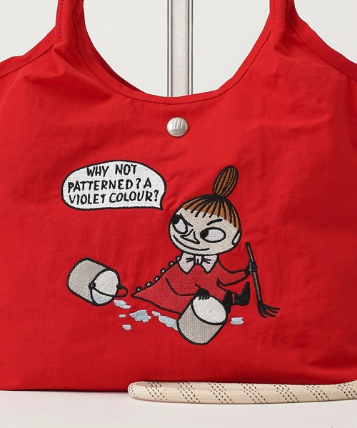 MOOMIN（ムーミン）の「【MOOMIN】(ムーミン) 2WAY ショルダーバッグ ハンドバッグ RMPK-02（ショルダーバッグ・レディース・サックスブルー/グレー/レッド/ネイビー/ベージュ/ライトグレー/カーキ/ピンク/レッド系2/グリーン/アッシュグレー・ONE SIZE）」の21枚目の写真