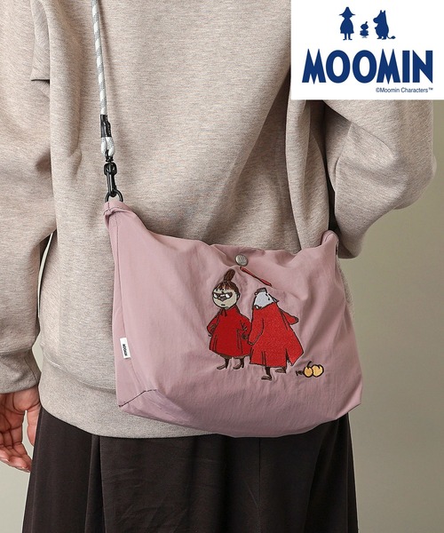 MOOMIN(ムーミン)の「【MOOMIN】(ムーミン) 2WAY ショルダーバッグ ハンドバッグ RMPK-02(ショルダーバッグ・レディース・サックスブルー/グレー/レッド/ネイビー/ベージュ/ライトグレー/カーキ/ピンク/レッド系2/グリーン/アッシュグレー/チャコール/ヘザーチャコール/クリーム/ブラウン/ライトグレー系・ONE SIZE)」の17枚目の写真