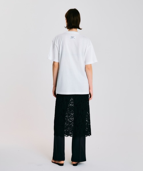 NOISE MAKER（ノイズメーカー）の「レーススカートレイヤードパンツ【MADE IN JAPAN】（その他パンツ・レディース・ホワイト/ブラック・36/38）」の15枚目の写真
