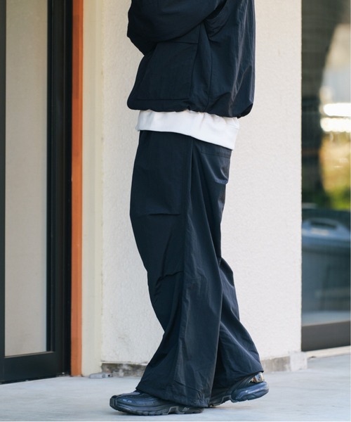RAGEBLUE（レイジブルー）の「ナイロンバギースノーワイドパンツ