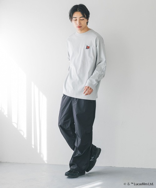 LOWRYS FARM(ローリーズファーム)の「【STAR WARS】ロンT 291002(Tシャツ/カットソー・メンズ・グレー/オフホワイト/ブラック・LARGE/MEDIUM)」の21枚目の写真
