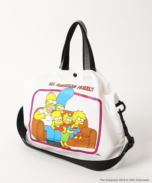 LOWRYS FARM（ローリーズファーム）の「シンプソンズ／スクールＢＡＧ　 292209（トートバッグ・キッズ・ブラック/オフホワイト・FREE）」の3枚目の写真