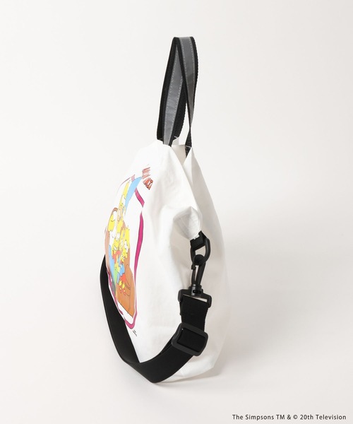 LOWRYS FARM（ローリーズファーム）の「シンプソンズ／スクールＢＡＧ　 292209（トートバッグ・キッズ・ブラック/オフホワイト・FREE）」の4枚目の写真