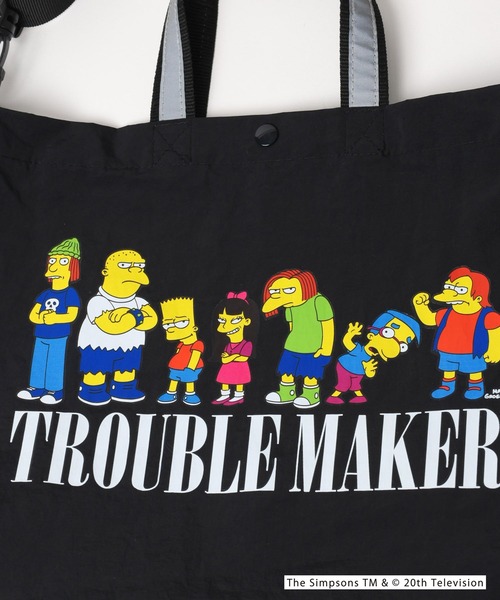 LOWRYS FARM（ローリーズファーム）の「シンプソンズ／スクールＢＡＧ　 292209（トートバッグ・キッズ・ブラック/オフホワイト・FREE）」の10枚目の写真