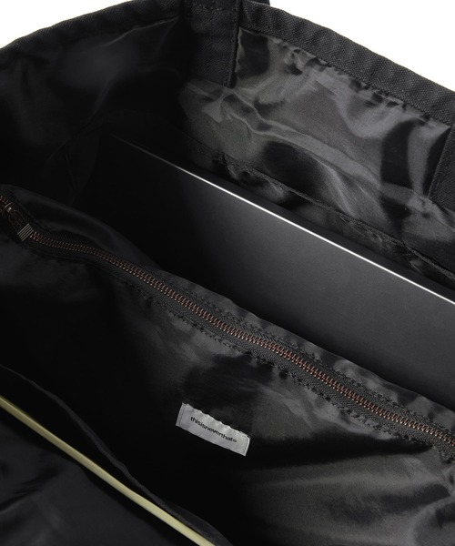 thisisneverthat suppliesトートバッグ　ブラック Canvas Tote Bag（トートバッグ）｜thisisneverthat（ディスイズ