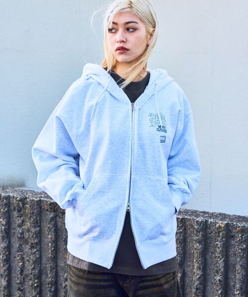セール】【BEN DAVIS（ベンデイビス）】ROUGH IDEAS ZIP HOODIE