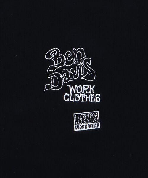 BEN DAVIS（ベンデイビス）の「【BEN DAVIS（ベンデイビス）】ROUGH IDEAS ZIP HOODIE /  ジップパーカー ワイドシルエット フーディ 裏毛（パーカー・メンズ・ブラック/アッシュグレー/ダークブラウン・MEDIUM/LARGE/X-LARGE）」の9枚目の写真