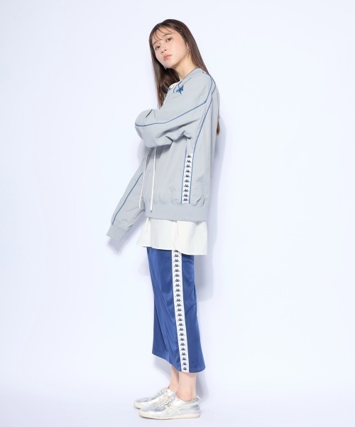 Kappa(カッパ)の「サイドテープ ジャージスカート(スカート・レディース・ネイビー/ホワイト・MEDIUM/LARGE/X-LARGE)」の21枚目の写真
