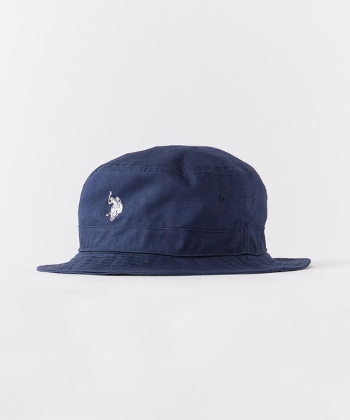 U.S. POLO ASSN.（ユーエスポロアッスン）の「U.S. POLO ASSN./ユーエスポロアッスン ツイルバケットハット（ハット・メンズ・ベージュ/ブラック/オフホワイト/ネイビー/ブルーグレー/カーキ・FREE）」の10枚目の写真