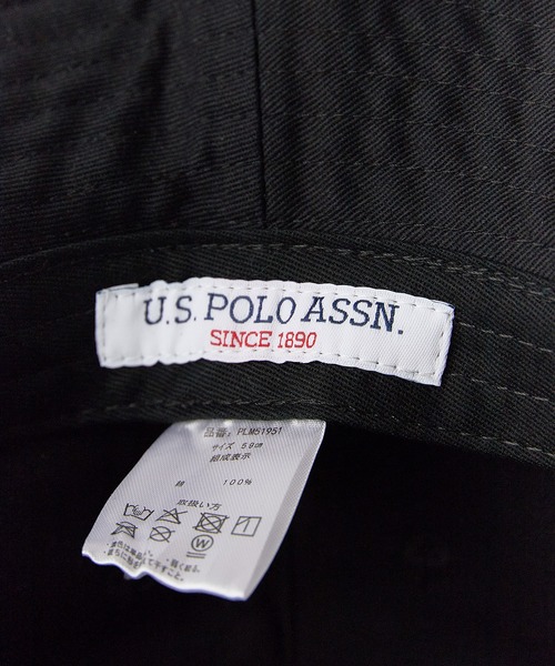 U.S. POLO ASSN.（ユーエスポロアッスン）の「U.S. POLO ASSN./ユーエスポロアッスン ツイルバケットハット（ハット・メンズ・ベージュ/ブラック/オフホワイト/ネイビー/ブルーグレー/カーキ・FREE）」の18枚目の写真