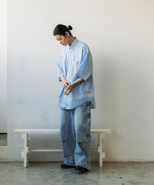 ノーティカ NAUTICA デニム ダブルニー ペインターパンツ NAUTICA “Faded Double Knee Denim Pants” (ノーティカ