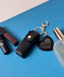 CALIFORNIA OUTFITTERS（カリフォルニア アウトフィッターズ）の「3-2A52 リップケース ハートミラー キーリング カラビナ付 7色（ポーチ・キッズ）」