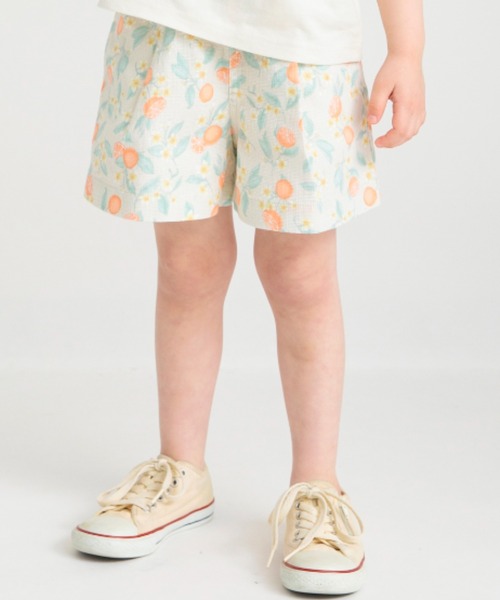 BRANSHES(ブランシェス)の「【爽パン/綿100%】パナマ織りショートパンツ(その他パンツ・キッズ・ピンク/オレンジ/ブラック/アイボリー/ラベンダー・90/120/110/100/160/140/130/80/150)」の5枚目の写真