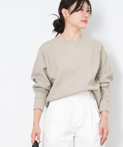 新品　MICA&DEAL 長袖スウェットTシャツ　グレージュ　定価16500円 楽天市場】マイカアンドディール スウェットの通販