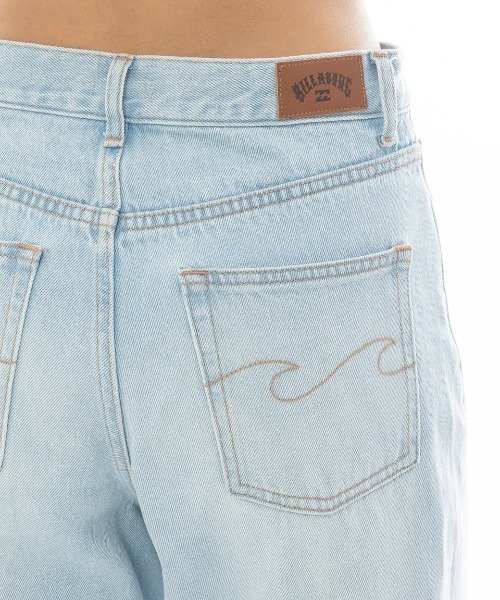 BILLABONG（ビラボン）の「BILLABONG レディース 【BBG BEACHLOVERJEANS】 WIDE BUGGY DENIM デニムパンツ 【2025年春夏モデル】/ビラボンワイドバギーデニムパンツ（デニムパンツ・レディース・ブルー/ライトブルー・SMALL/MEDIUM/LARGE）」の7枚目の写真