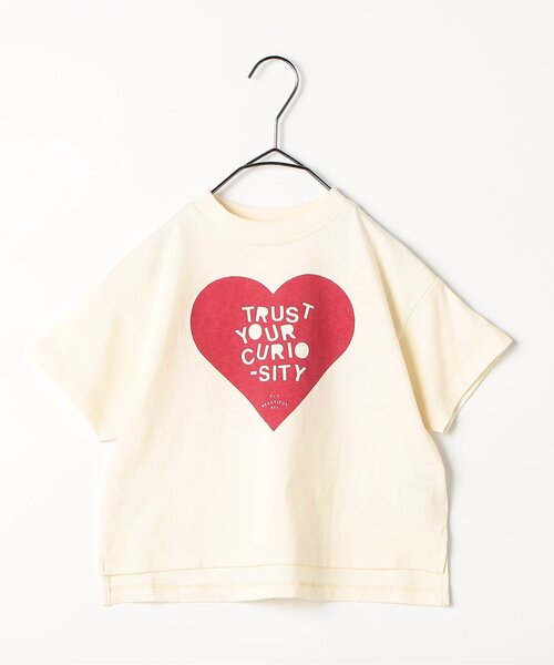 p.premier（ピードットプルミエ）の「【ジュニア対応】3柄グラフィックプリントワイド半袖Tシャツ（Tシャツ/カットソー・キッズ・レッド/ブラック/オフホワイト・140/130/120/110/100/90/80）」の3枚目の写真