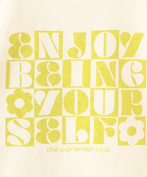 p.premier（ピードットプルミエ）の「【ジュニア対応】3柄グラフィックプリントワイド半袖Tシャツ（Tシャツ/カットソー・キッズ・レッド/ブラック/オフホワイト・140/130/120/110/100/90/80）」の8枚目の写真