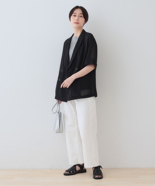 INDIVI（インディヴィ）の「【合皮】グルカフラットサンダル（サンダル・レディース・シルバー/ブラック・35/25/45）」の11枚目の写真