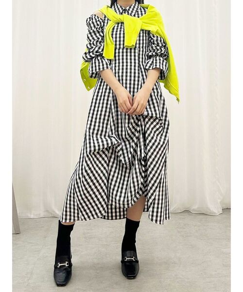 MERCURYDUO(マーキュリーデュオ)の「2WAYトランスフォームシャツワンピース(ワンピース・レディース・その他1/オフホワイト・MEDIUM/SMALL)」の9枚目の写真