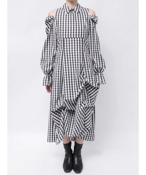 MERCURYDUO(マーキュリーデュオ)の「2WAYトランスフォームシャツワンピース(ワンピース・レディース・その他1/オフホワイト・MEDIUM/SMALL)」の18枚目の写真