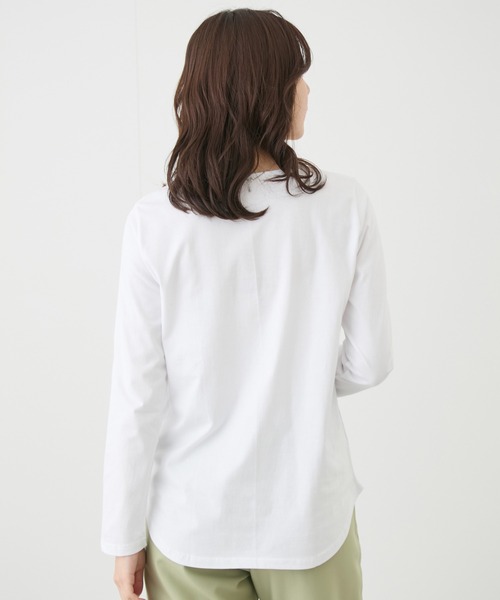 Jayro(ジャイロ)の「ロゴプリントロンT(Tシャツ/カットソー・レディース・ブラック/ホワイト・FREE)」の15枚目の写真