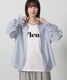 LAKOLE | 袖シャーリングシャツ4 / 323171(シャツ/ブラウス)