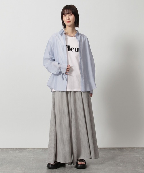 LAKOLE（ラコレ）の「袖シャーリングシャツ4 / 323171（シャツ/ブラウス・レディース・オフホワイト/ブルー/イエロー/ミント・FREE）」の16枚目の写真