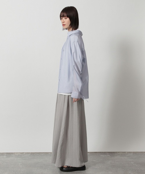 LAKOLE（ラコレ）の「袖シャーリングシャツ4 / 323171（シャツ/ブラウス・レディース・オフホワイト/ブルー/イエロー/ミント・FREE）」の17枚目の写真