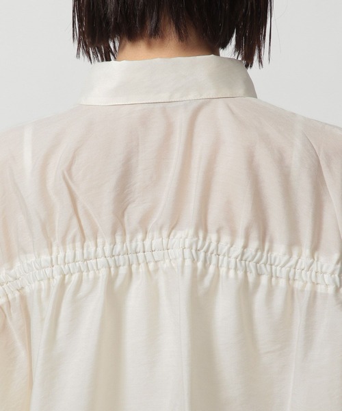 LAKOLE（ラコレ）の「袖シャーリングシャツ4 / 323171（シャツ/ブラウス・レディース・オフホワイト/ブルー/イエロー/ミント・FREE）」の13枚目の写真