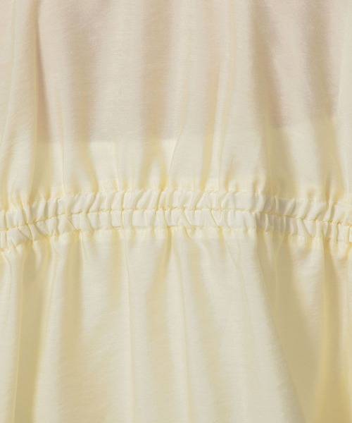 LAKOLE（ラコレ）の「袖シャーリングシャツ4 / 323171（シャツ/ブラウス・レディース・オフホワイト/ブルー/イエロー/ミント・FREE）」の5枚目の写真