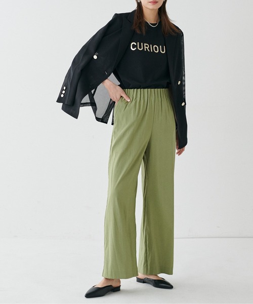 LARUTA（ラルータ）の「【LARUTA】メタル金釦メッシュジャケット（テーラードジャケット・レディース・モカ/アイボリー/ブラック・FREE）」の22枚目の写真