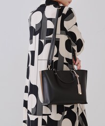 OPAQUE.CLIP | 【2WAY】バイカラー3層ミドルトートバッグ(トートバッグ)