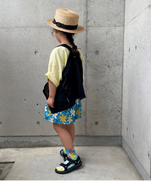 Naughty Company(ナウテーカンパニー)の「花柄パンツ(その他パンツ・キッズ・オフホワイト/ブルー・90/100/110/120/130)」の6枚目の写真