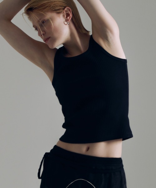 CREDONA（クレドナ）の「RIB TANK TOP/リブタンクトップ（タンクトップ