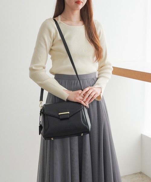 Jewelna Rose(ジュエルナローズ)の「ルース・ハンドバッグ 16147(ハンドバッグ・レディース・ブラック/ラベンダー/グレー系その他・FREE)」の12枚目の写真