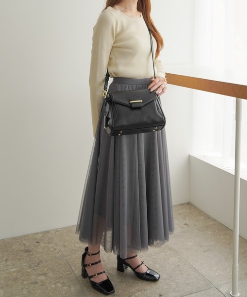 Jewelna Rose(ジュエルナローズ)の「ルース・ハンドバッグ 16147(ハンドバッグ・レディース・ブラック/ラベンダー/グレー系その他・FREE)」の14枚目の写真