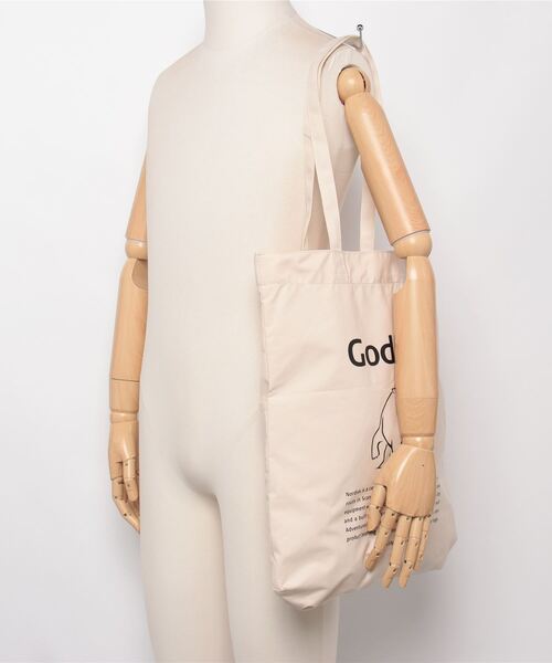 NORDISK(ノルディスク)の「NORDISK TECHNICAL COTTON PILLOW TOTE BAG NU01302(トートバッグ・メンズ・ブルー/オフホワイト・ONE SIZE)」の6枚目の写真