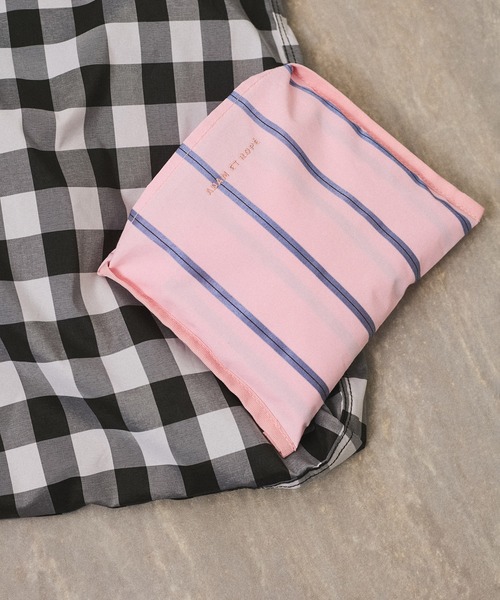 ADAM ET ROPE'（アダムエロペ）の「【WEB限定】・【新色追加】ギャザー2WAYショルダーバッグ（ショルダーバッグ・レディース・ピンク系その他2/ブラウン系その他/ブルー系その他5/ブラック系その他・FREE）」の7枚目の写真