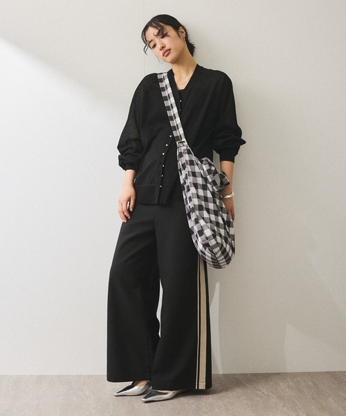 ADAM ET ROPE'（アダムエロペ）の「【WEB限定】・【新色追加】ギャザー2WAYショルダーバッグ（ショルダーバッグ・レディース・ピンク系その他2/ブラウン系その他/ブルー系その他5/ブラック系その他・FREE）」の12枚目の写真