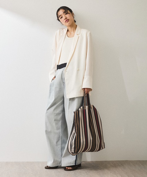 ADAM ET ROPE'（アダムエロペ）の「【WEB限定】・【新色追加】ギャザー2WAYショルダーバッグ（ショルダーバッグ・レディース・ピンク系その他2/ブラウン系その他/ブルー系その他5/ブラック系その他・FREE）」の16枚目の写真