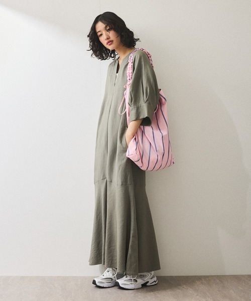 ADAM ET ROPE'（アダムエロペ）の「【WEB限定】・【新色追加】ギャザー2WAYショルダーバッグ（ショルダーバッグ・レディース・ピンク系その他2/ブラウン系その他/ブルー系その他5/ブラック系その他・FREE）」の18枚目の写真