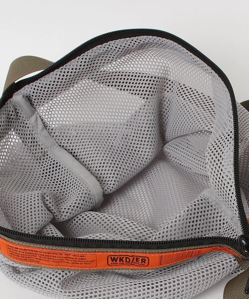 WEEKEND(ER)(ウィークエンダー)の「WEEKEND(ER) ウィークエンダー WKDMESH SHOULDER メッシュショルダーバッグ(ショルダーバッグ・メンズ・イエロー/グレー/ブラック/オリーブ・FREE)」の7枚目の写真