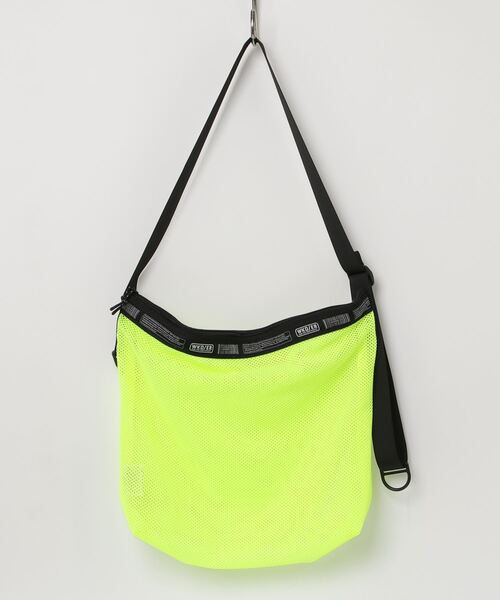 WEEKEND(ER)(ウィークエンダー)の「WEEKEND(ER) ウィークエンダー WKDMESH SHOULDER メッシュショルダーバッグ(ショルダーバッグ・メンズ・イエロー/グレー/ブラック/オリーブ・FREE)」の13枚目の写真