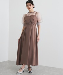 VIS | 【VIS DRESS】【3WAY】シアートップスセットキャミドレス(ワンピース)