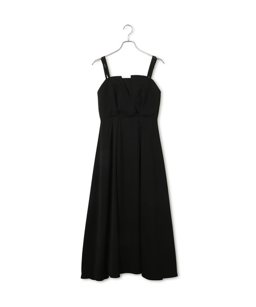 VIS(ビス)の「【VIS DRESS】【3WAY】シアートップスセットキャミドレス(ワンピース・レディース・ブラウン系その他/ブラック・FREE)」の9枚目の写真