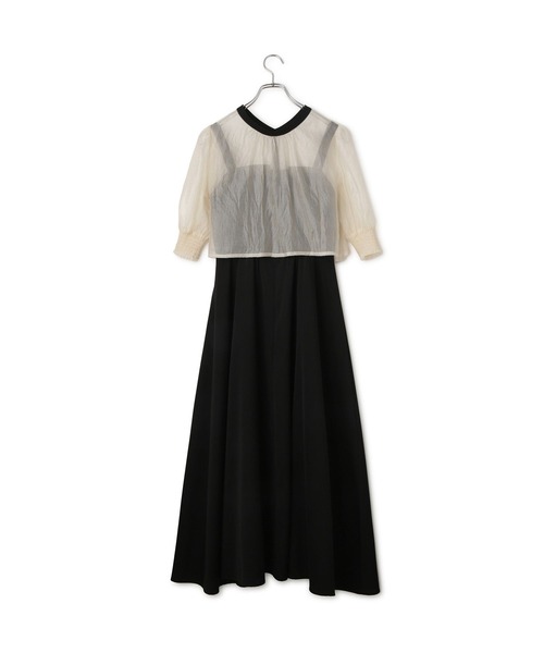 VIS DRESS】【3WAY】シアートップスセットキャミドレス