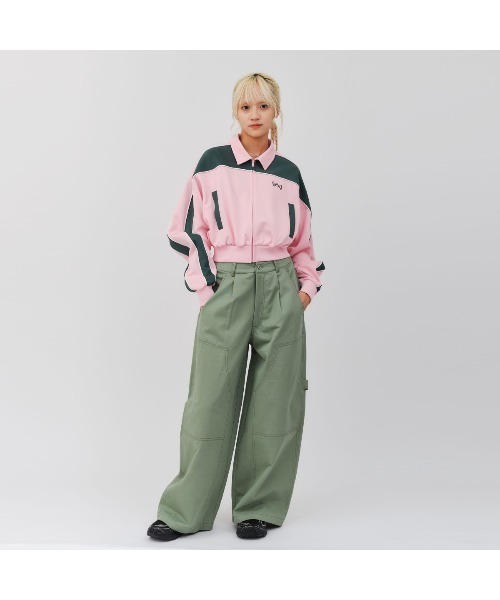 atmos pink(アトモスピンク)の「atmos pink Super Baggy Chino Pants / アトモス ピンク スーパー バギー チノパンツ(その他パンツ・レディース・ベージュ/ブラック/カーキ・M/S)」の20枚目の写真