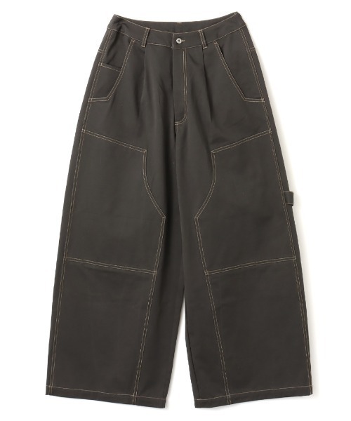 atmos pink(アトモスピンク)の「atmos pink Super Baggy Chino Pants / アトモス ピンク スーパー バギー チノパンツ(その他パンツ・レディース・ベージュ/ブラック/カーキ・M/S)」の12枚目の写真