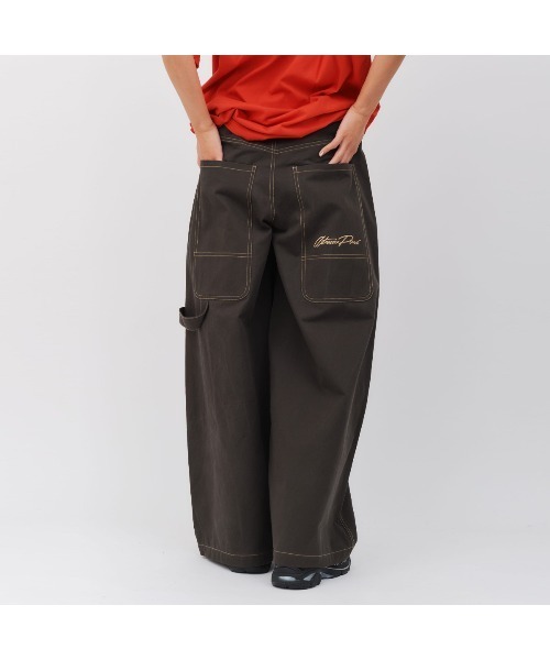 atmos pink(アトモスピンク)の「atmos pink Super Baggy Chino Pants / アトモス ピンク スーパー バギー チノパンツ(その他パンツ・レディース・ベージュ/ブラック/カーキ・M/S)」の16枚目の写真